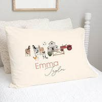 Personalized Kids Pillowcase – Soft Cozy Minky Pillowcase for Boys and Girls
