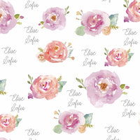 Baby Deluxe Minky Baby Blanket- Personalized Baby Gift with Fur Backing