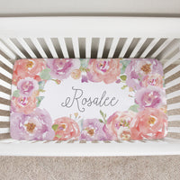 Personalized Crib Sheets – Soft Baby Crib Sheets With Vibrant Nursery Prints