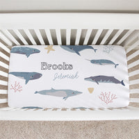 Personalized Crib Sheets – Soft Baby Crib Sheets With Vibrant Nursery Prints