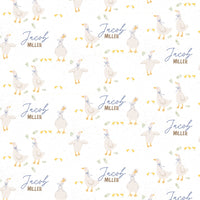 Baby Deluxe Minky Baby Blanket- Personalized Baby Gift with Fur Backing