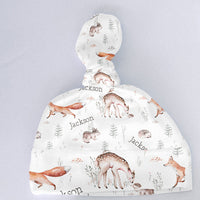 Woodland Baby Gift Set – James Forest Take Me Home Outfit with Swaddle, Gown & Hat