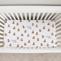 Personalized Crib Sheets – Soft Baby Crib Sheets With Vibrant Nursery Prints