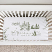 Personalized Crib Sheets – Soft Baby Crib Sheets With Vibrant Nursery Prints