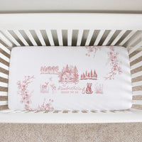 Personalized Crib Sheets – Soft Baby Crib Sheets With Vibrant Nursery Prints