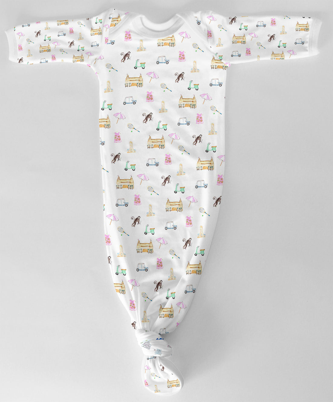 Alphabet Lux Baby Gown (4 Options)