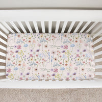 Personalized Crib Sheets – Soft Baby Crib Sheets With Vibrant Nursery Prints