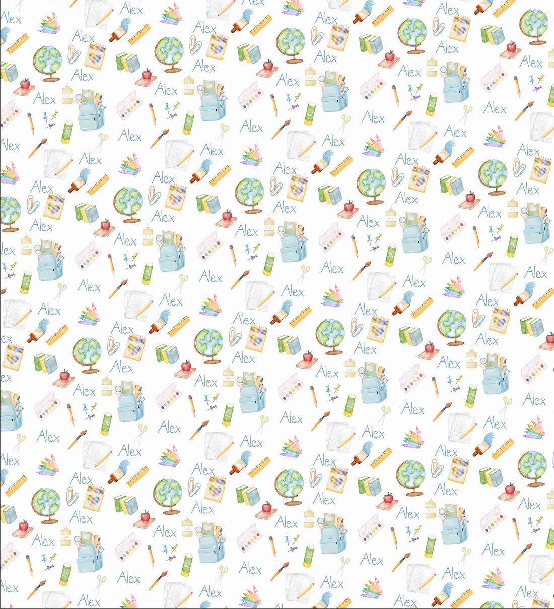 Back To School Pajamas - Personalized Kids Sleepwear For Boys & Girls, Soft Polyester