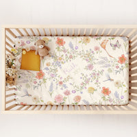Personalized Crib Sheets – Soft Baby Crib Sheets With Vibrant Nursery Prints