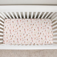 Personalized Crib Sheets – Soft Baby Crib Sheets With Vibrant Nursery Prints