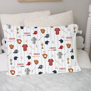 Baseball Pillowcases Personalized Minky Pillowcase For Kids