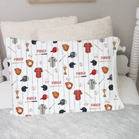 Baseball Pillowcases Personalized Minky Pillowcase For Kids