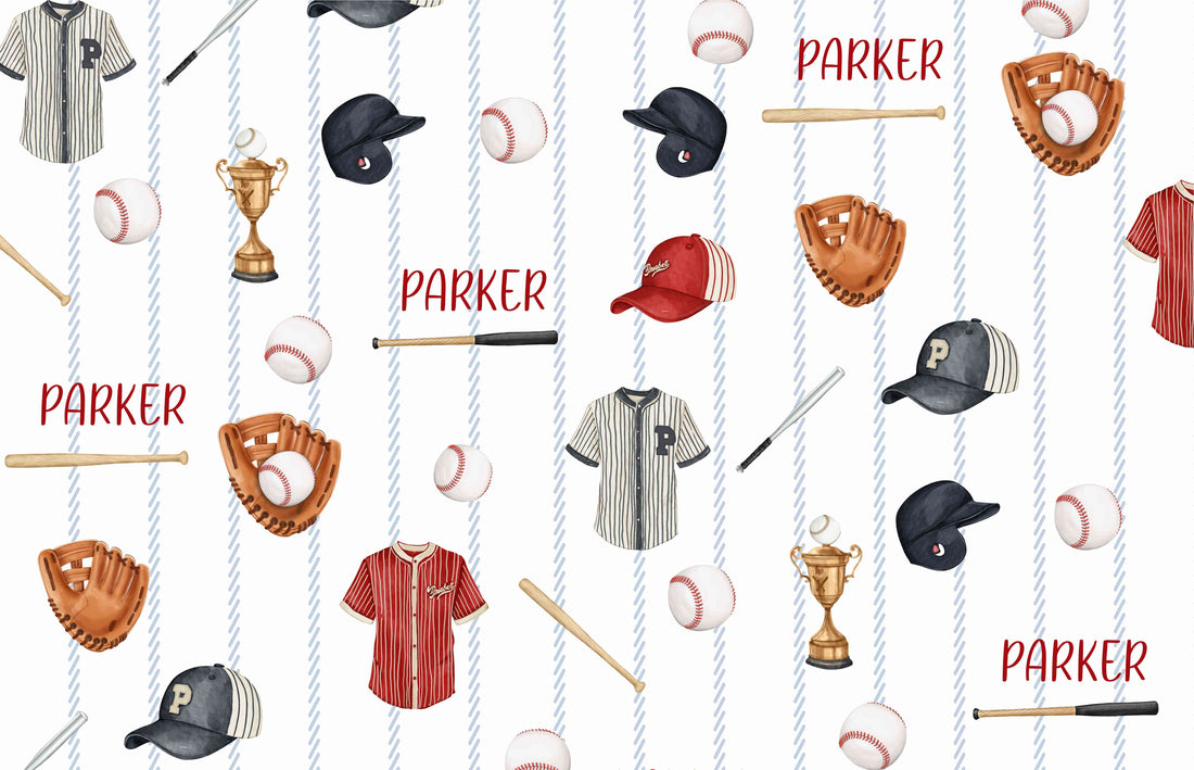 Baseball Pillowcases Personalized Minky Pillowcase For Kids