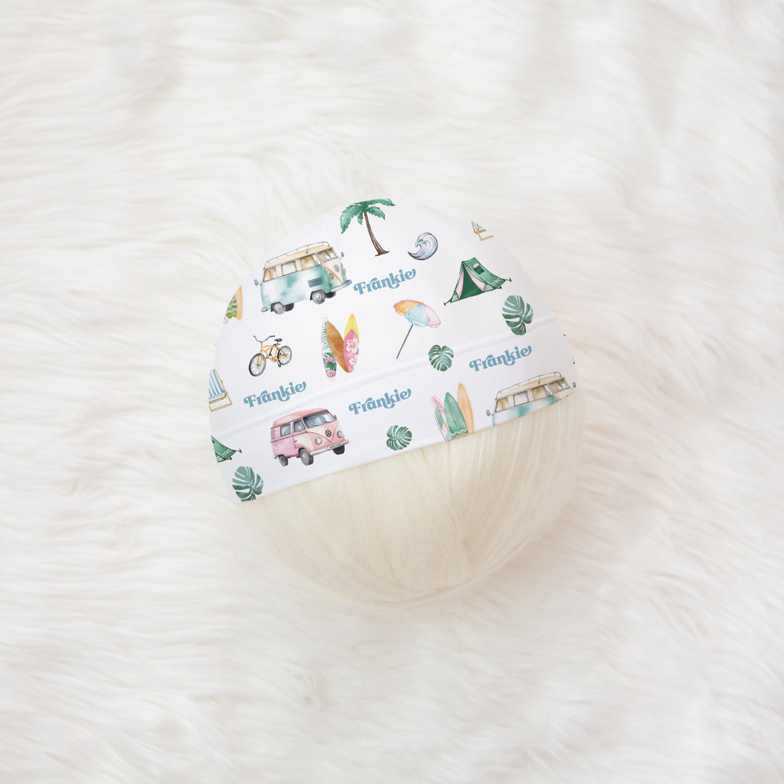 Beach Bum Hat or Headband (Boy and Girl Options)