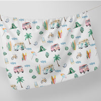 Beach Bum Stretchy Swaddle (Boy and Girl Options)