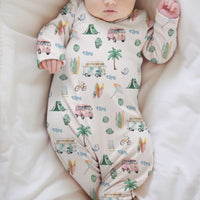 Beach Bum Baby Gown (Boy and Girl Options)