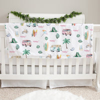 Beach Bum Baby Deluxe Blanket (Boy and Girl Options)