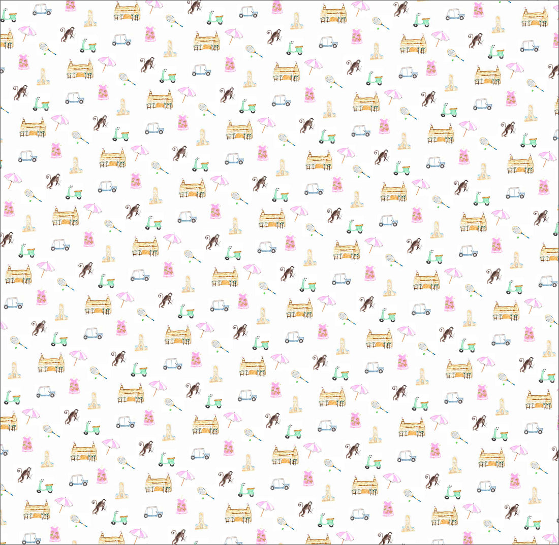 Alphabet Lux West Palm Beach Pajamas