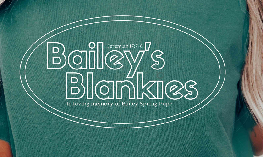 Bailey's Blankies Short Sleeve Comfort Colors T Shirt