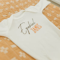 Zeke Knotted Baby Gown