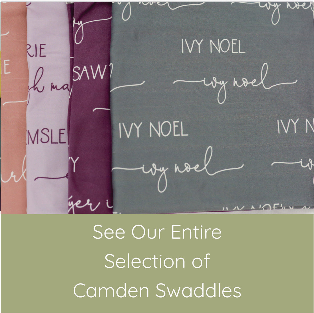 Camden Grandpa Gray Stretchy Swaddle
