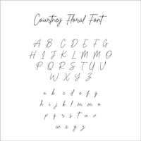 Courtney Floral Stretchy Swaddle