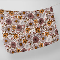 Courtney Floral Stretchy Swaddle