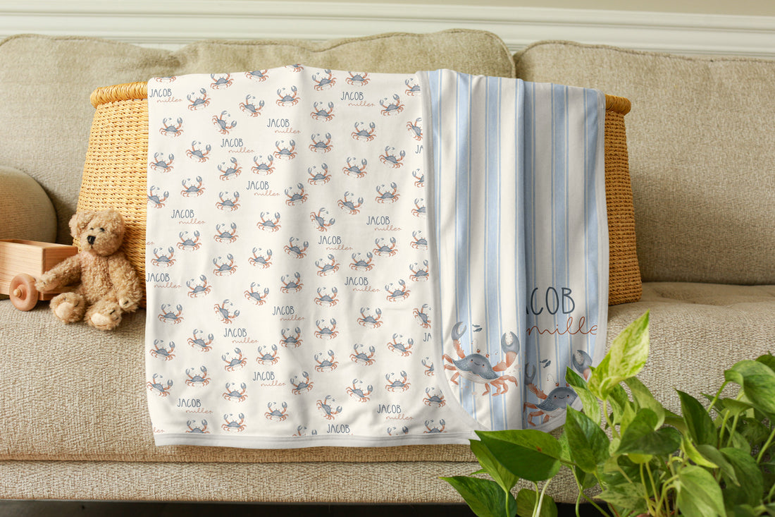 Newborn Gift Set – Personalized Baby Bundle with Gentle Gown, Soft Swaddle & Knotted Hat