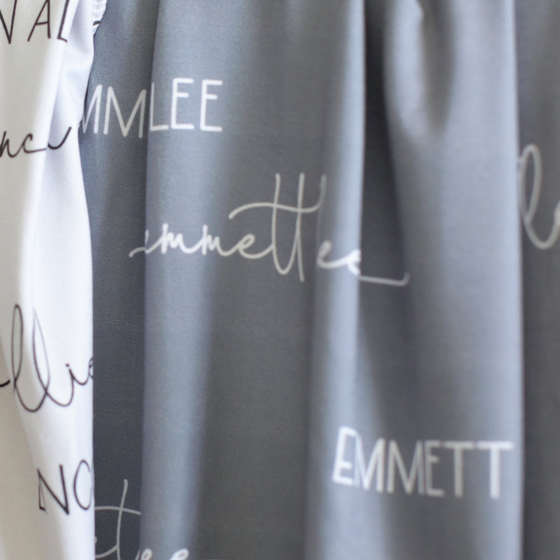 Camden Grandpa Gray Stretchy Swaddle
