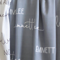Camden Grandpa Gray Stretchy Swaddle