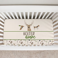 Personalized Crib Sheets – Soft Baby Crib Sheets With Vibrant Nursery Prints