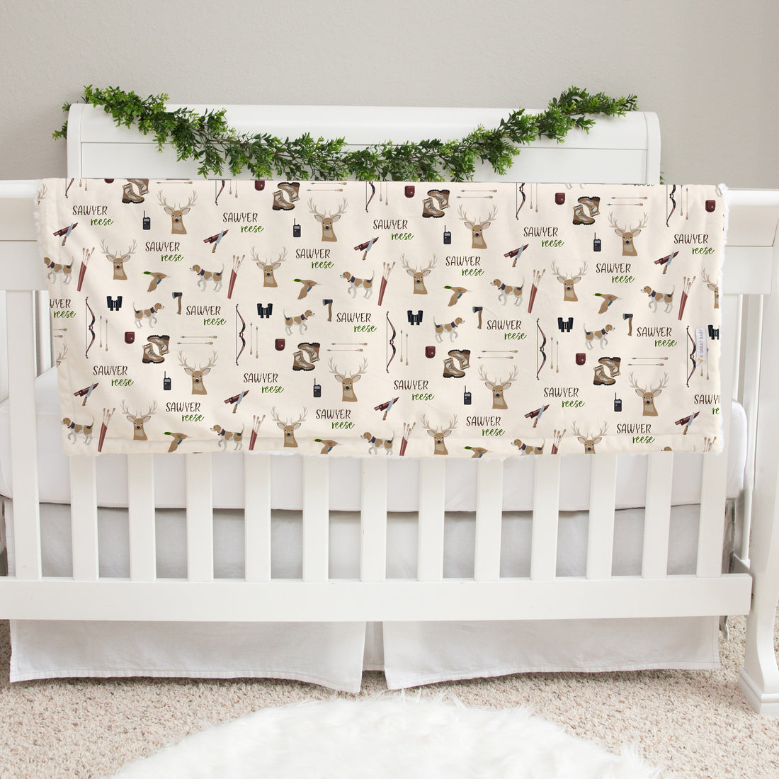 Deer Hunter Baby Deluxe Blanket