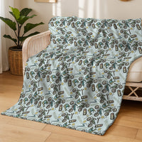 Minky Toddler Blanket – Personalized Double Sided Blanket With Cozy Plush Fabric