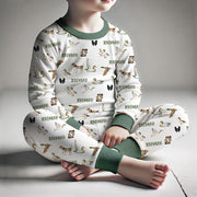 Duck Hunter Pajamas – Personalized Boys Sleepwear with Soft Knit Fabric
