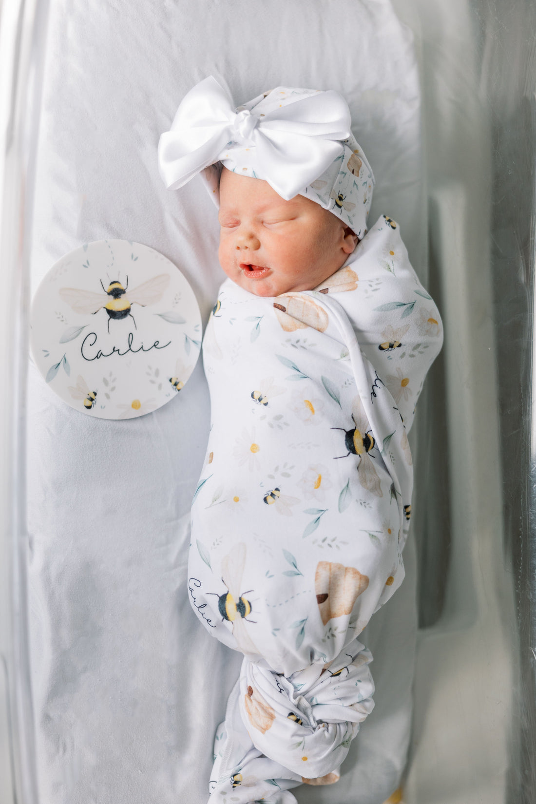 Bee's Knees Stretchy Swaddle