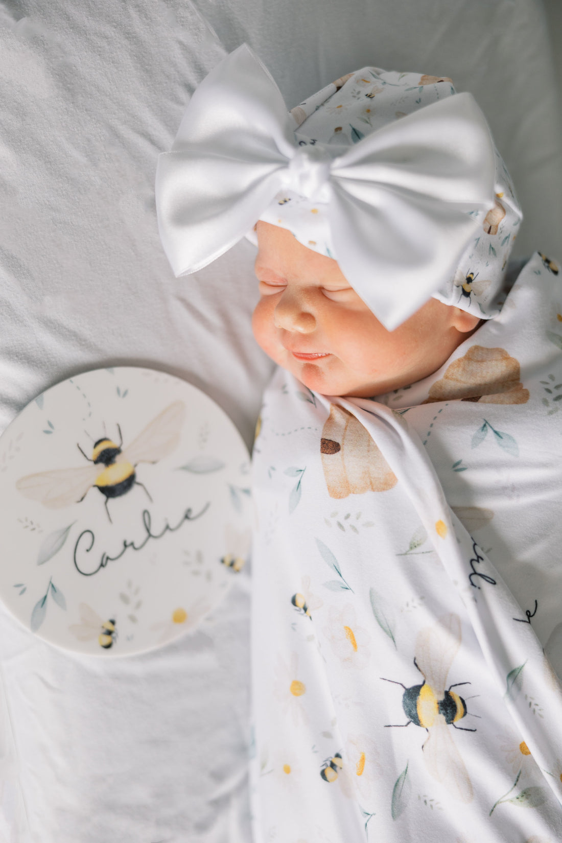Bee's Knees Stretchy Swaddle