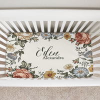 Personalized Crib Sheets – Soft Baby Crib Sheets With Vibrant Nursery Prints