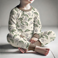 Bass Fishing Pajamas  - Short or Long Sleeve (3 months to kids 14)