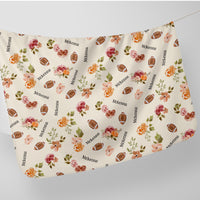 Football Stretchy Swaddle (Boy and Girl Options)