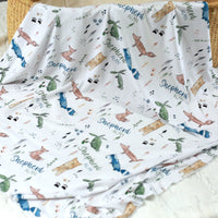 Forest Play Stretchy Swaddle