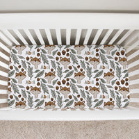 Personalized Crib Sheets – Soft Baby Crib Sheets With Vibrant Nursery Prints