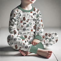 Personalized Gamer Pajamas - Soft Knit Video Game Pajamas for Boys, Custom Name Sleepwear