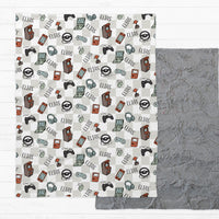 Personalized Gamer Blanket – Plush Minky Throw for Boys, Soft Cozy Gift