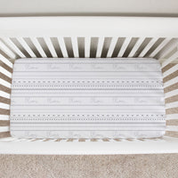 Personalized Crib Sheets – Soft Baby Crib Sheets With Vibrant Nursery Prints