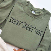 Infant Loss Sweatshirt – Embroidered Crewneck | Pregnancy Loss Shirt, Comfort for Grief