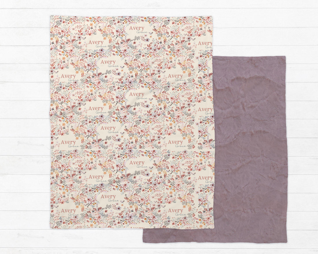 Harper Jane Minky Deluxe Throw