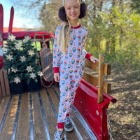 Festive Chickens Christmas Pajamas (3 Months to 14)