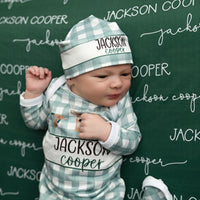 Deer Hunter Knotted Baby Gown
