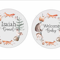 Woodland Baby Gift Set – James Forest Take Me Home Outfit with Swaddle, Gown & Hat