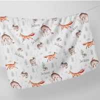 Woodland Baby Gift Set – James Forest Take Me Home Outfit with Swaddle, Gown & Hat